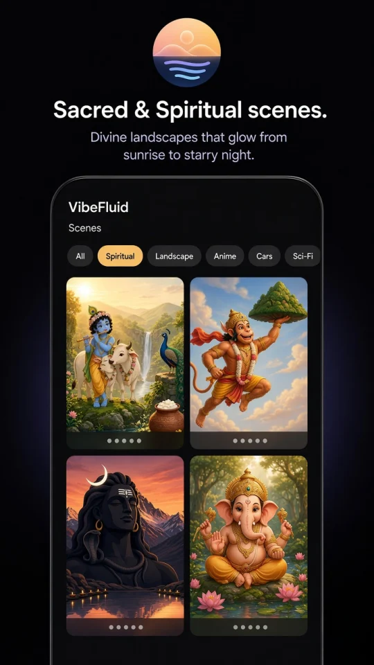 VibeFluid Spiritual scenes