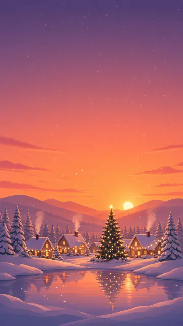 Christmas scene