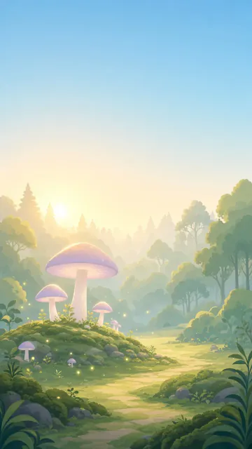 Enchanted Forest scene