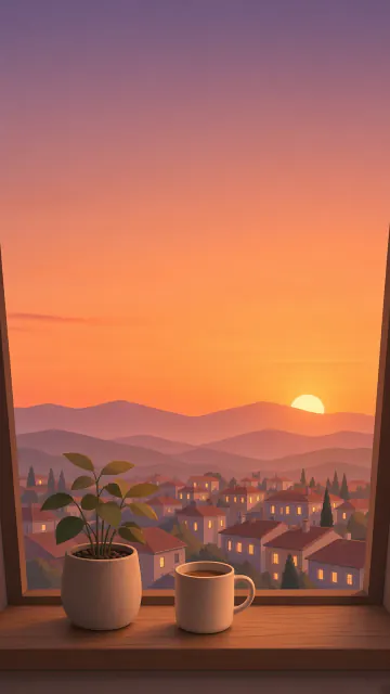 Lo-fi Room View scene